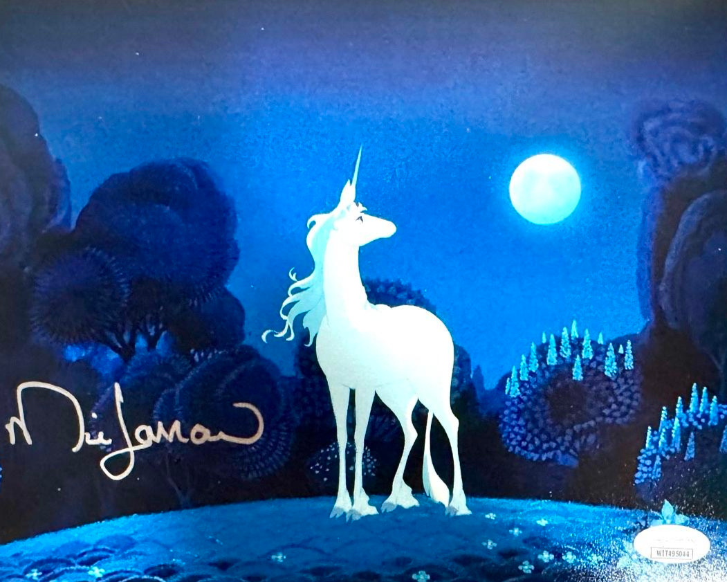 Mia Farrow Signed 8x10 Photo (The Last Unicorn) - JSA COA